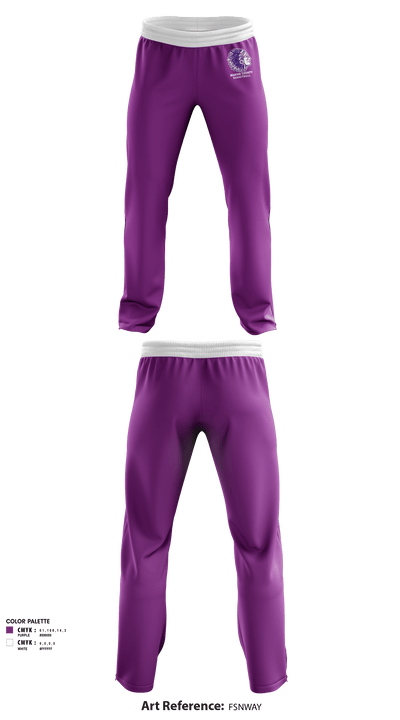 Marion County High School Basketball 9828964 Sweatpants - 1