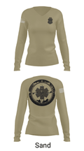 Border Patrol 70763119 Women's Long Sleeve V-neck Shirt - 42