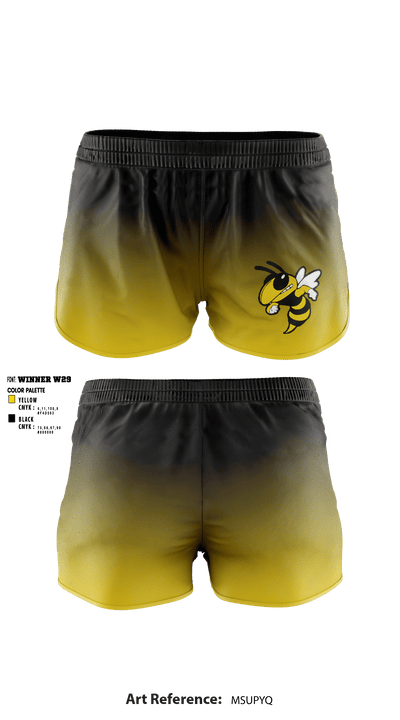 Chaloner Middle School Volleyball 80402615 Women's Shorts - 1