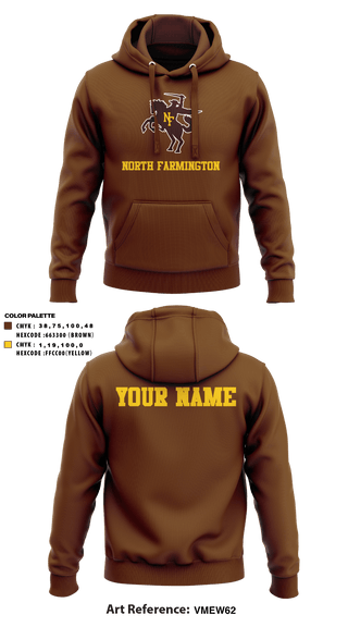 Hoodie, North Farmington High School Basketball, Men's Basketball, Teamtime, Team time, sublimation, custom sports apparel, team uniforms, spirit wear, spiritwear, sports uniforms, custom shirts, team store, custom team store, fundraiser sports, apparel fundraiser