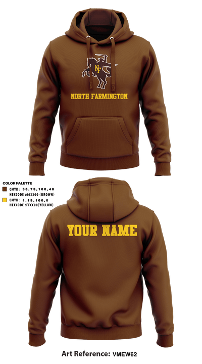 North Farmington High School Basketball 37037275 Hoodie - 31