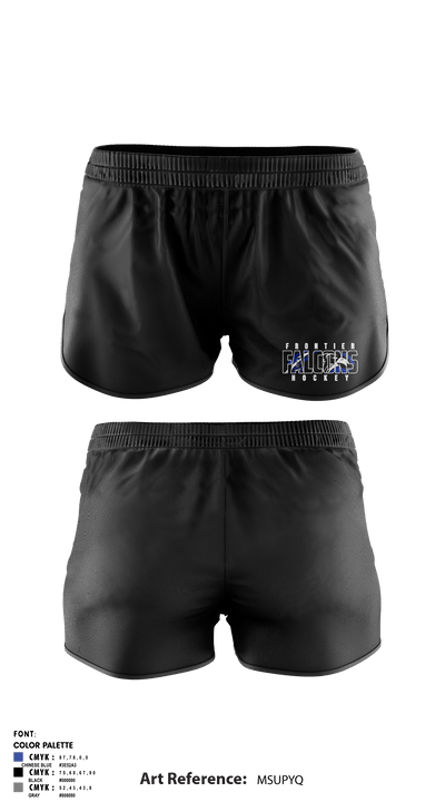 Frontier Central Hockey 50669255 Women's Shorts - 1