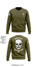 2-319th AFAR MED PLT 63035658 Crew Neck Sweatshirt - 1