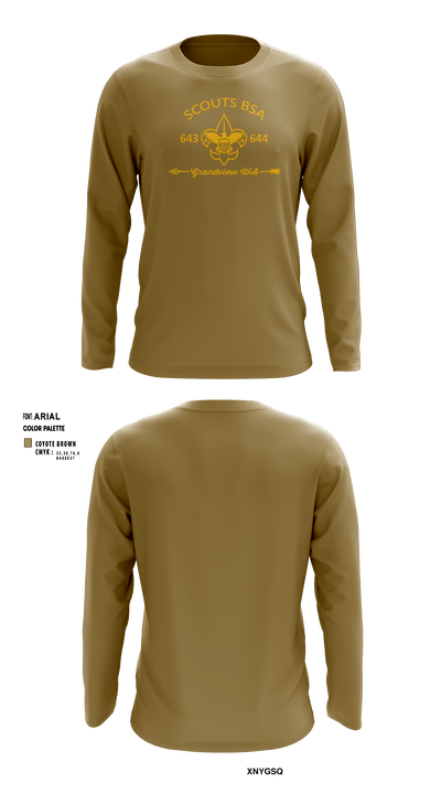 BSA Scouts 30546872 Long Sleeve Performance Shirt - 3