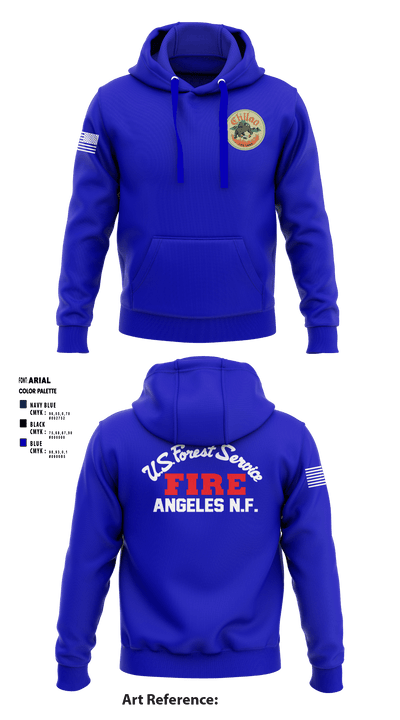 Chilao fire camp 45383717 Hoodie - 6