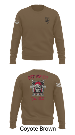 Crew Neck Sweatshirt, , Army, Teamtime, Team time, sublimation, custom sports apparel, team uniforms, spirit wear, spiritwear, sports uniforms, custom shirts, team store, custom team store, fundraiser sports, apparel fundraiser