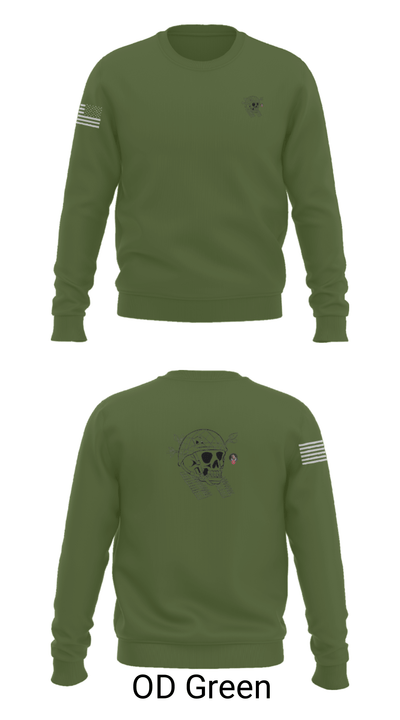 Weapons squad 2nd platoon A co 2-506IN 55687948 Crew Neck Sweatshirt - 10