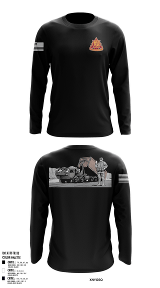 Long Sleeve Performance Shirt, 939th Transportation Company, Army, Teamtime, Team time, sublimation, custom sports apparel, team uniforms, spirit wear, spiritwear, sports uniforms, custom shirts, team store, custom team store, fundraiser sports, apparel fundraiser