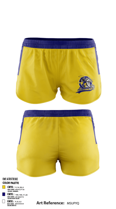 West High Lancers 45668926 Women's Shorts - 1