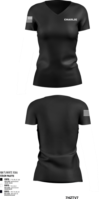 Women's Short Sleeve Vneck Shirt, Charlie, Marines, Teamtime, Team time, sublimation, custom sports apparel, team uniforms, spirit wear, spiritwear, sports uniforms, custom shirts, team store, custom team store, fundraiser sports, apparel fundraiser