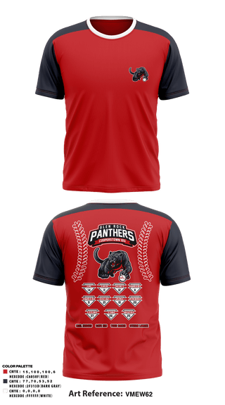Short Sleeve Performance Shirt, Glen Rock Panthers 12U, Baseball, Teamtime, Team time, sublimation, custom sports apparel, team uniforms, spirit wear, spiritwear, sports uniforms, custom shirts, team store, custom team store, fundraiser sports, apparel fundraiser