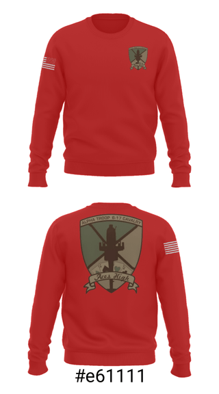 Crew Neck Sweatshirt, , Army, Teamtime, Team time, sublimation, custom sports apparel, team uniforms, spirit wear, spiritwear, sports uniforms, custom shirts, team store, custom team store, fundraiser sports, apparel fundraiser