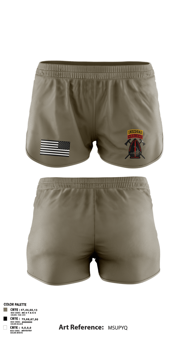 Ranger Panties, A/98, Army, Teamtime, Team time, sublimation, custom sports apparel, team uniforms, spirit wear, spiritwear, sports uniforms, custom shirts, team store, custom team store, fundraiser sports, apparel fundraiser