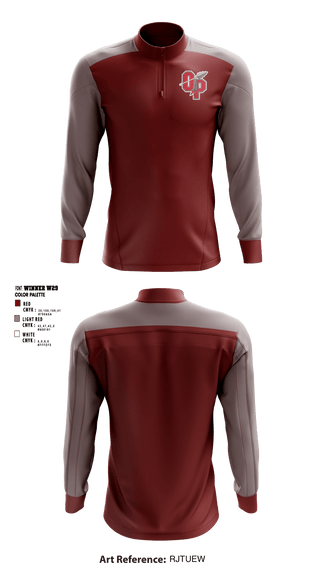 Quarter Zip Jacket, Orangeburg Preparatory School, Spirit Store, Teamtime, Team time, sublimation, custom sports apparel, team uniforms, spirit wear, spiritwear, sports uniforms, custom shirts, team store, custom team store, fundraiser sports, apparel fundraiser