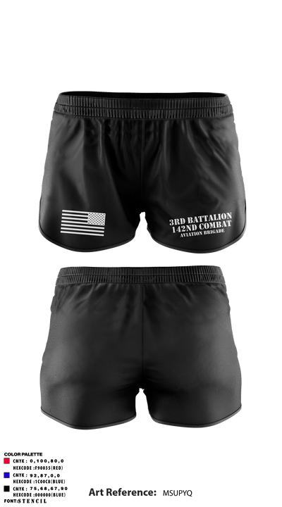 3rd Battalion 142nd Combat Aviation Brigade 54852573 Ranger Panties - 3
