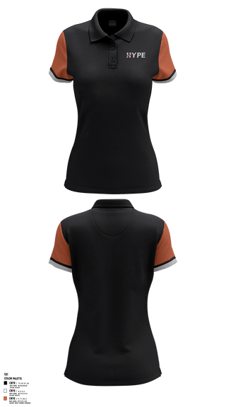 Women's Short Sleeve Performance Polo, Hype Socks Basketball, Men's Basketball, Teamtime, Team time, sublimation, custom sports apparel, team uniforms, spirit wear, spiritwear, sports uniforms, custom shirts, team store, custom team store, fundraiser sports, apparel fundraiser