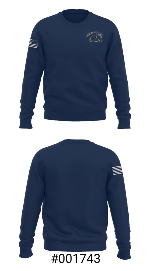 Crew Neck Sweatshirt, Henry F Moss Middle School Basketball, Women's Basketball, Teamtime, Team time, sublimation, custom sports apparel, team uniforms, spirit wear, spiritwear, sports uniforms, custom shirts, team store, custom team store, fundraiser sports, apparel fundraiser