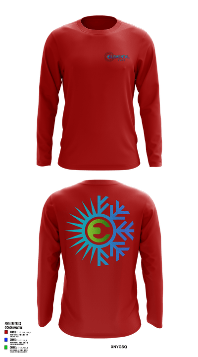 Elemental HVAC 68052720 Long Sleeve Performance Shirt - 1