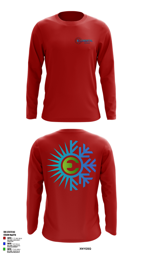 Long Sleeve Performance Shirt, Elemental HVAC, , Teamtime, Team time, sublimation, custom sports apparel, team uniforms, spirit wear, spiritwear, sports uniforms, custom shirts, team store, custom team store, fundraiser sports, apparel fundraiser