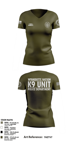 Women's Short Sleeve Vneck Shirt, , Police, Teamtime, Team time, sublimation, custom sports apparel, team uniforms, spirit wear, spiritwear, sports uniforms, custom shirts, team store, custom team store, fundraiser sports, apparel fundraiser