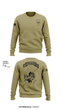 1-111th IN BN ** 38506759 Crew Neck Sweatshirt - 9