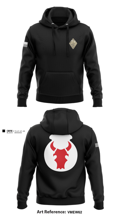 Det. 2 HHB 1-194 FA 2892054 Hoodie - 1