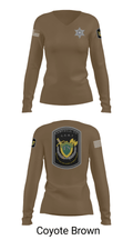 C.E.R.T. 35193736 Women's Long Sleeve V-neck Shirt - 38