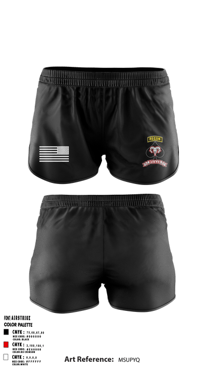 B TRP, 3-71 CAV 95659115 Ranger Panties - 1