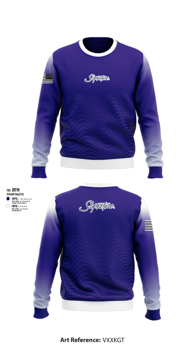Signature Flight Support 84449497 Crew Neck Sweatshirt - 1
