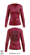 Take Action 37258519 Women's Long Sleeve V-neck Shirt - 2