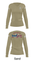 Fayetteville Fire Department Station 2 7594023 Women's Long Sleeve V-neck Shirt - 42