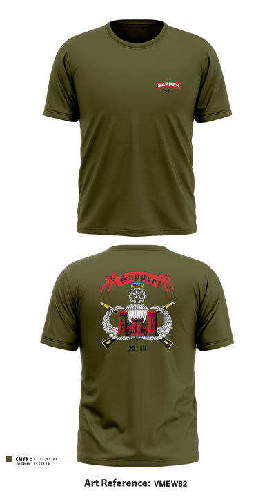 251 EN (SAPPER) 36570937 Short Sleeve Performance Shirt - 9