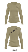 Platoon 2-1-1 26077523 Women's Long Sleeve V-neck Shirt - 42