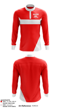 William Henry Harrison High School Cheer 60783078 Quarter Zip Jacket - 1