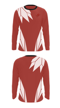 Eagle Valley High School Dance 37373710 Long Sleeve Performance Shirt - 8