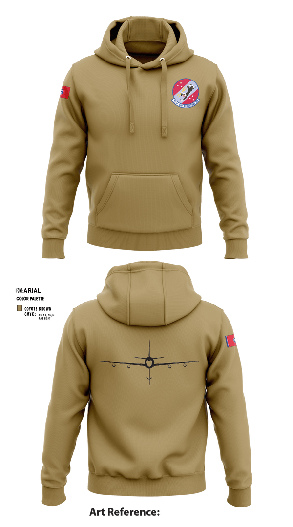 Hoodie, 151st Air Refueling Squadron, Air Force, Teamtime, Team time, sublimation, custom sports apparel, team uniforms, spirit wear, spiritwear, sports uniforms, custom shirts, team store, custom team store, fundraiser sports, apparel fundraiser