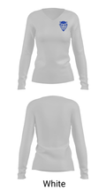 Ringling High School Band 12769150 Women's Long Sleeve V-neck Shirt - 34