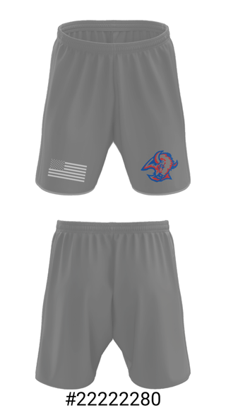 Athletic Shorts With Pockets, Republic Junior High School, Spirit Store, Teamtime, Team time, sublimation, custom sports apparel, team uniforms, spirit wear, spiritwear, sports uniforms, custom shirts, team store, custom team store, fundraiser sports, apparel fundraiser