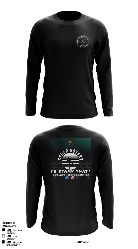 Long Sleeve Performance Shirt, Cyber NotaryCyber Notary, , Teamtime, Team time, sublimation, custom sports apparel, team uniforms, spirit wear, spiritwear, sports uniforms, custom shirts, team store, custom team store, fundraiser sports, apparel fundraiser