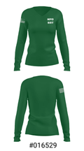 NPD SRT 18038118 Women's Long Sleeve V-neck Shirt - 37