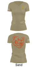 Trevor G. Browne 7825147 Women's Short Sleeve V-neck Shirt - 23