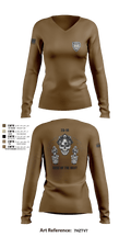 23-18 41923106 Women's Long Sleeve V-neck Shirt - 2