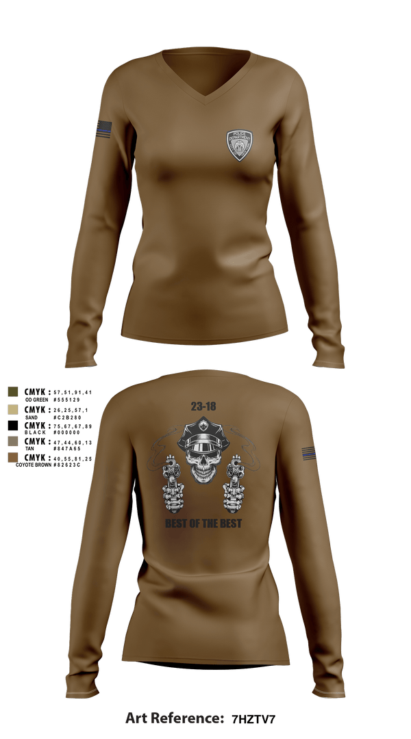 Women's Long Sleeve Vneck Shirt, , , Teamtime, Team time, sublimation, custom sports apparel, team uniforms, spirit wear, spiritwear, sports uniforms, custom shirts, team store, custom team store, fundraiser sports, apparel fundraiser