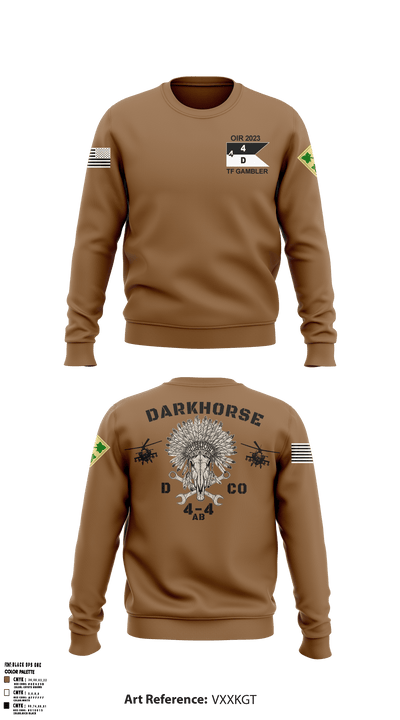 4-4 AB DARKHORSE 89728226 Crew Neck Sweatshirt - 9