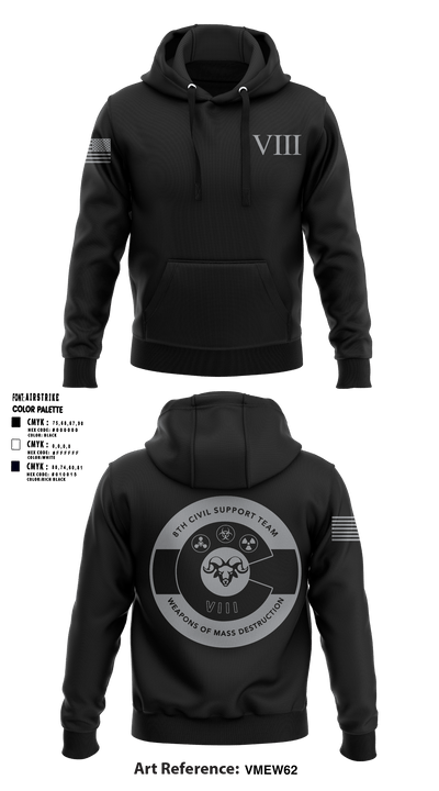 8th WMD-Civil Support Team 4584210 Hoodie - 3