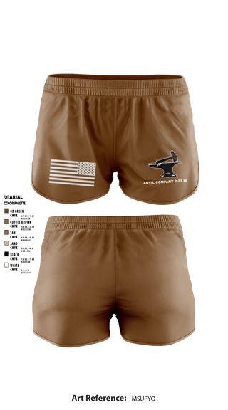 Ranger Panties, , Army, Teamtime, Team time, sublimation, custom sports apparel, team uniforms, spirit wear, spiritwear, sports uniforms, custom shirts, team store, custom team store, fundraiser sports, apparel fundraiser