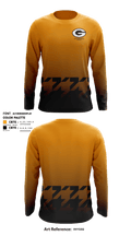 Green High School Bowling 9637037 Long Sleeve Performance Shirt - 1