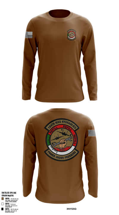 104 MXMCP Hydraulics 94935935 Long Sleeve Performance Shirt - 1