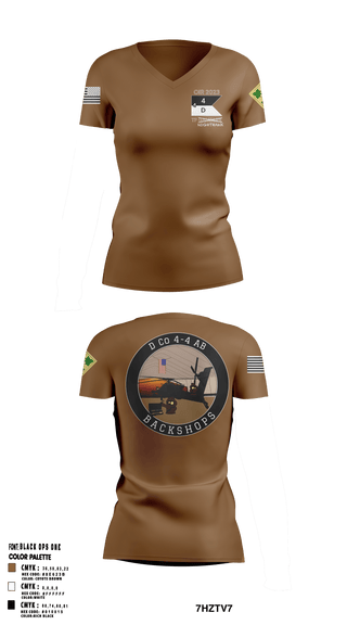 Women's Short Sleeve Vneck Shirt, , Army, Teamtime, Team time, sublimation, custom sports apparel, team uniforms, spirit wear, spiritwear, sports uniforms, custom shirts, team store, custom team store, fundraiser sports, apparel fundraiser