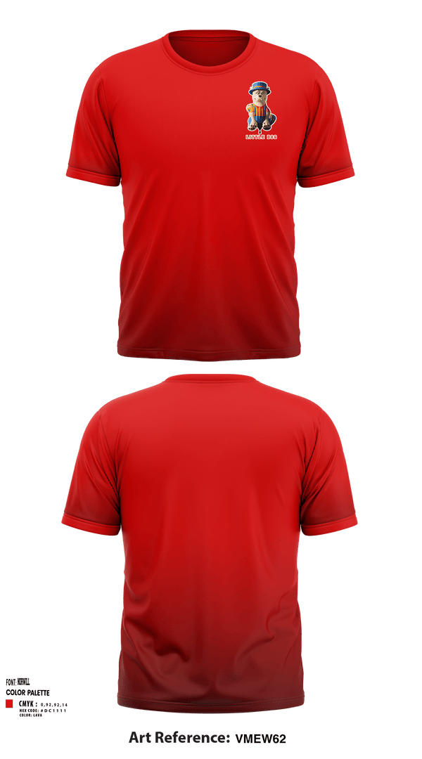 Short Sleeve Performance Shirt, Little Dog, , Teamtime, Team time, sublimation, custom sports apparel, team uniforms, spirit wear, spiritwear, sports uniforms, custom shirts, team store, custom team store, fundraiser sports, apparel fundraiser
